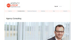 Desktop Screenshot of agencyadvisor.com