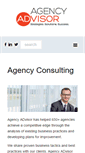 Mobile Screenshot of agencyadvisor.com